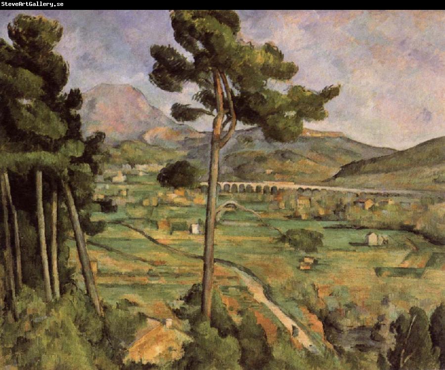 Paul Cezanne Mont Sainte Victoire seen from Bellevue